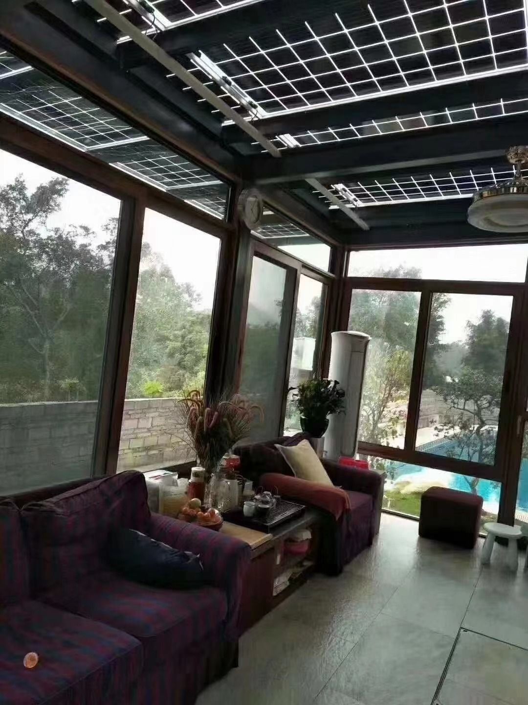 荆州20kw+15kwh智能AI别墅太阳能发电系统